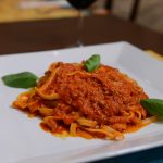 Fettuccine al ragù di polpette