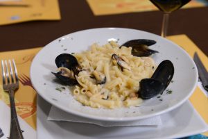 Pasta fagioli e cozze